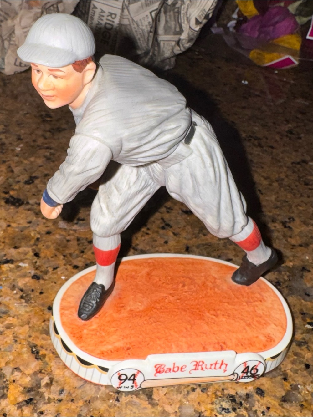 1993 Sports Impressions Babe Ruth – Boston Red Sox Pitcher Limited Edition Mini